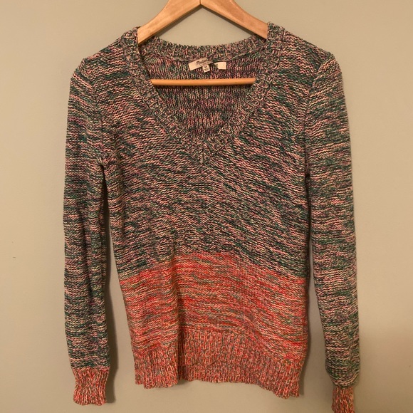 Madewell Multi Color Sweater - Picture 1 of 4